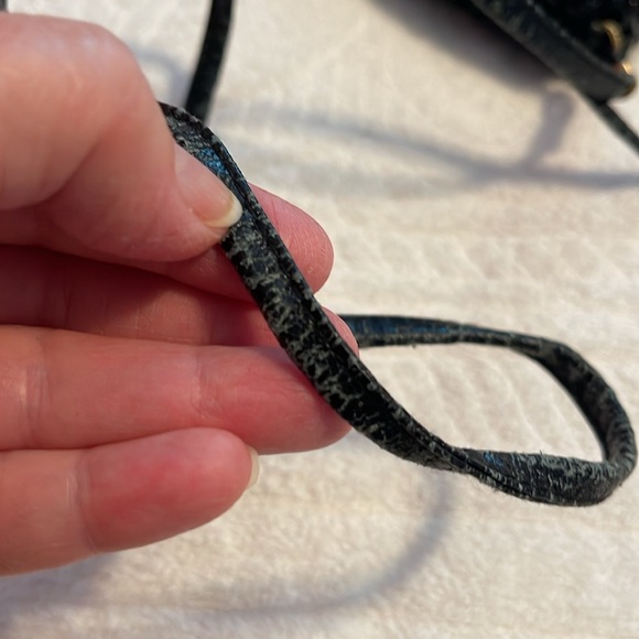 Vintage black metal mesh clutch or shoulder bag party - Picture 6 of 6